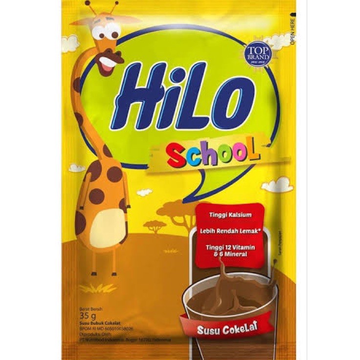 

modelTipe ZBO878 ☘️MUMTAAZZTORE☘️ NUTRIFOOD HiLo School HiLo Active 10 Sachet