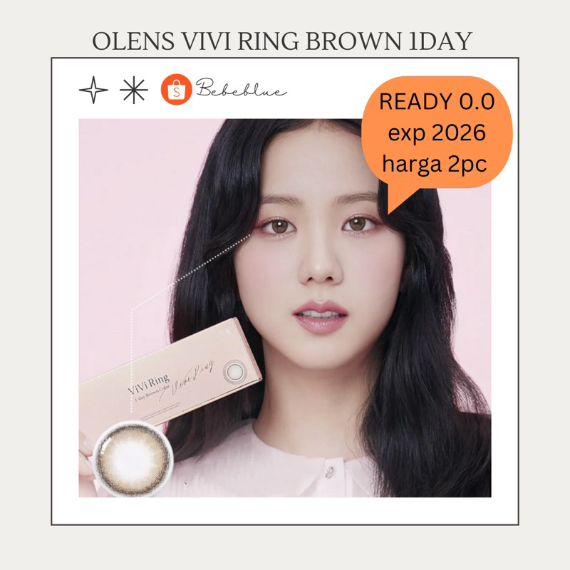 Olens Vivi Ring Brown 1 day Blackpink Jisoo