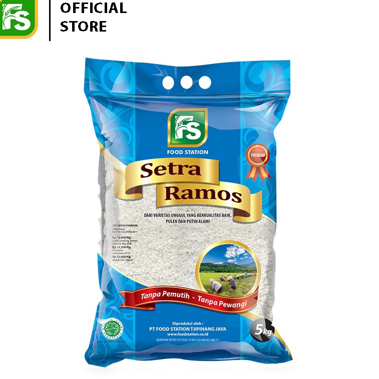 

KODE XPY094 Food Station - Beras Premium Setra Ramos 5 Kg