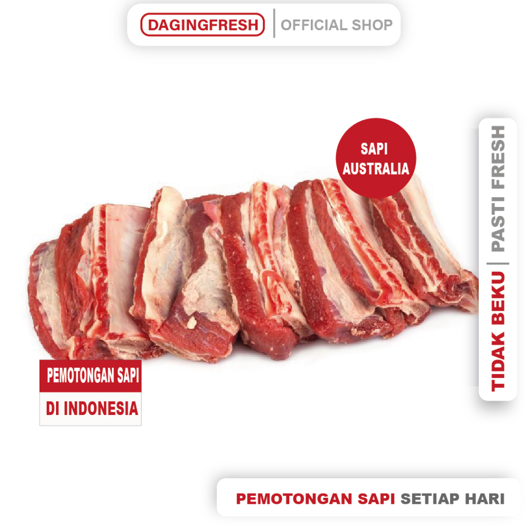 

[100%LOKAL] IGA SAPI UNTUK SOP - DAGING IGA SAPI - IGA SAPI GRADE A