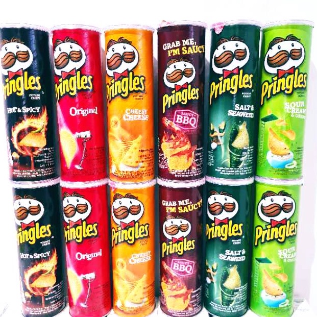 

9772 PRINGLES POTATO CHIPS / KERIPIK KENTANG 107 GRAM ➫COD