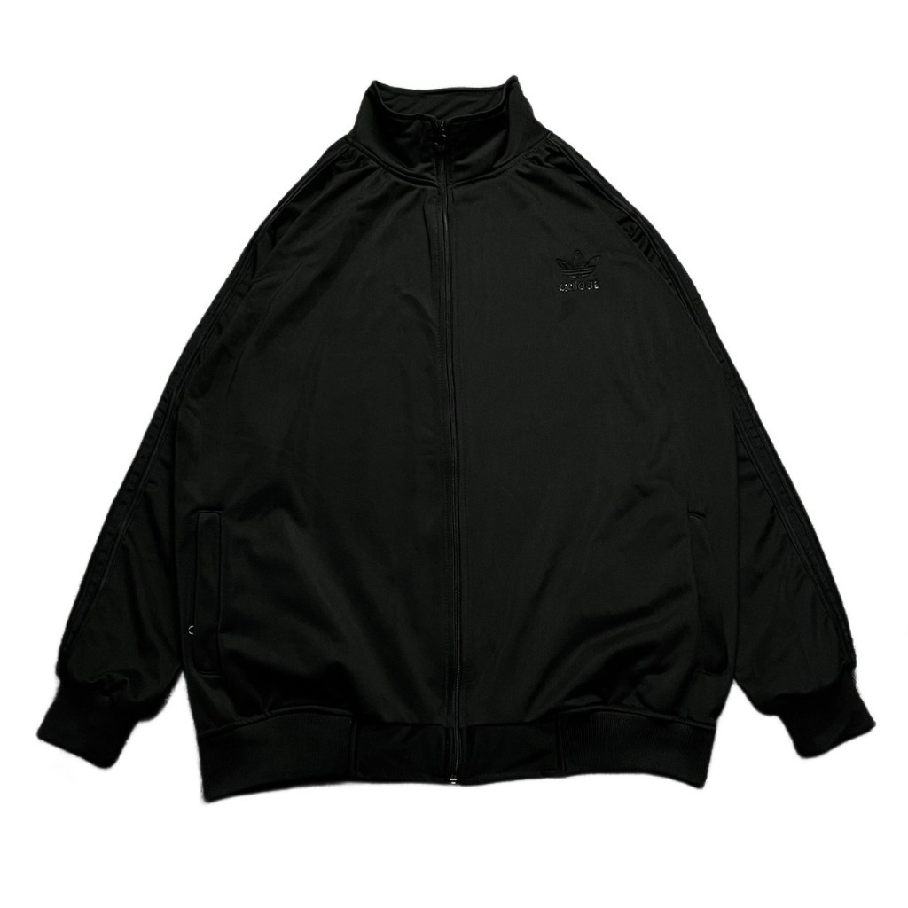 JAKET TRACKTOP ADIDAS FIREBIRD BLACK ON BLACK