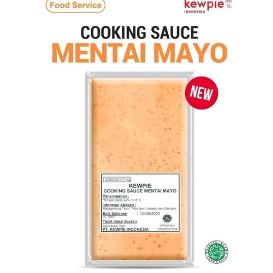 

[♥N32/] Kewpie Cooking Sauce Mentai Mayo 1kg - Saus Mentai On Sale