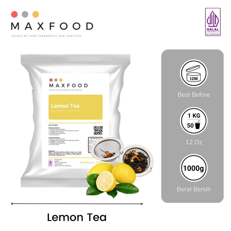 

39 Lemon Tea/ Teh Lemon/ Bubuk Minuman Lemon Tea/ Lemon Tea Powder 1kg 7051
