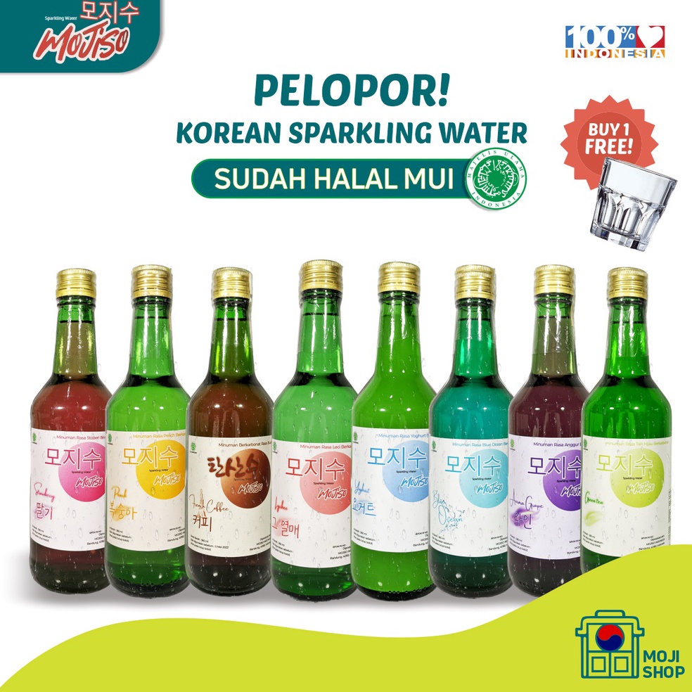 

[۞X64$] MOJISO SOJU HALAL MUI ORIGINAL - PELOPOR KOREAN SPARKLING WATER Weekend
