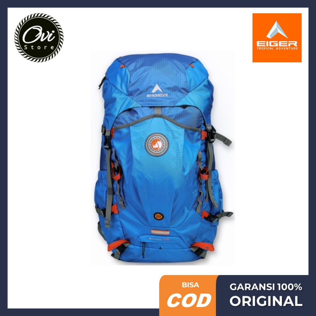 EIGER1989 Rhinos 45L 1A Carrier 45 Liter Backpack Ransel Tas Gunung Original