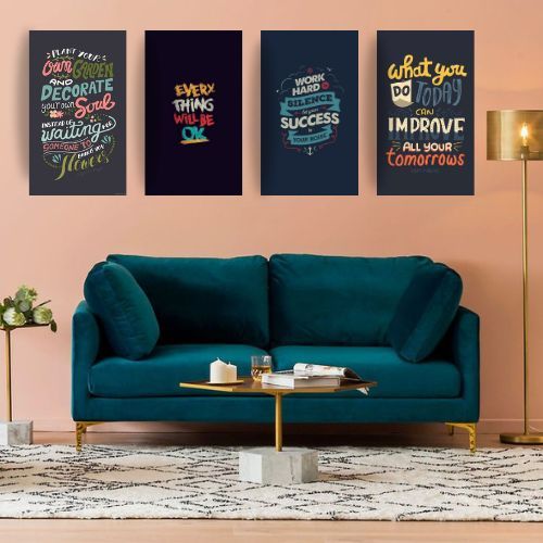 Hiasan Dinding Quotes Motivasi Aesthetic Pajangan Kayu Pajangan Rumah Papan MDF