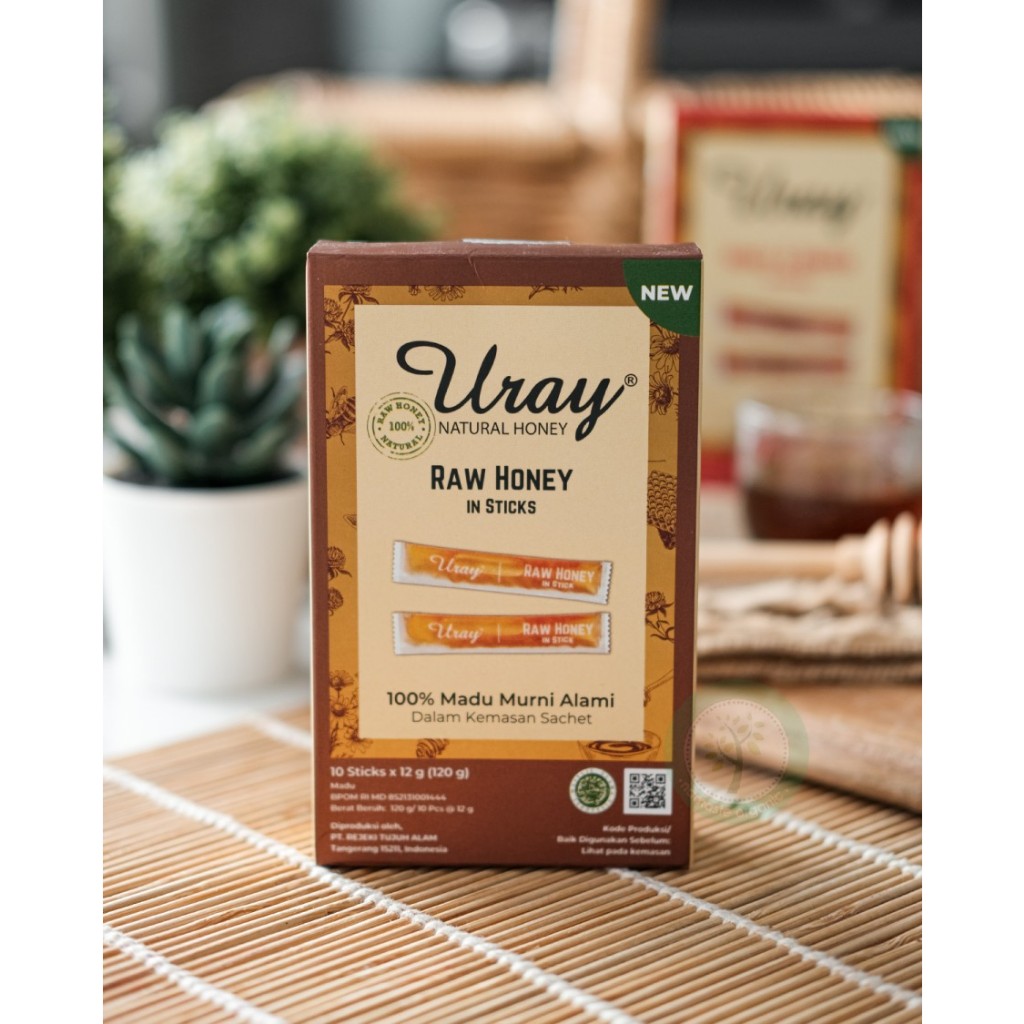 

MADU URAY SACHET RAW HONEY IN STICK 120GR