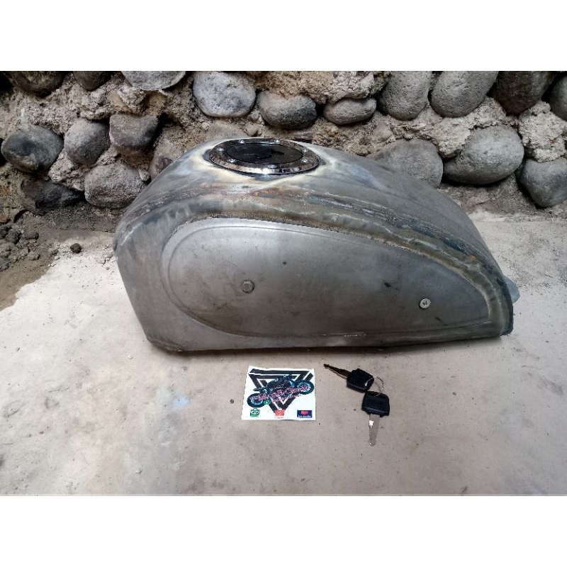 Tangki Custom Ducati Scrambler Tangki Motor Custom Ducati Scrambler Satu Seat Tutup Tangki Ninja