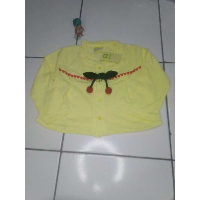 jaket anak perempuan Eyka usia 1 - 3 thn