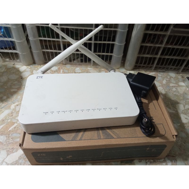 zte F609 v3 gpon onu wifi router