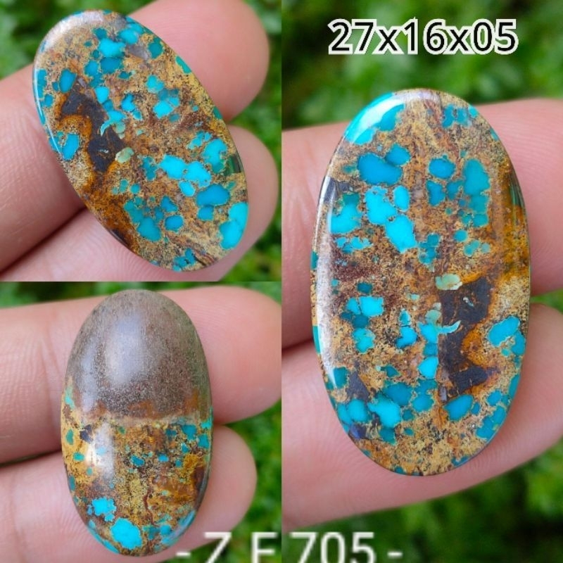 Batu Pirus Persia Iran Asli 705