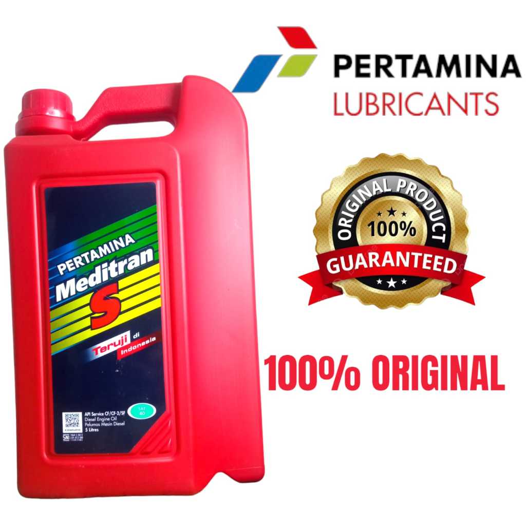 Oli Meditran S40 5 Liter Oli Mesin Diesel SAE 40 5000ml
