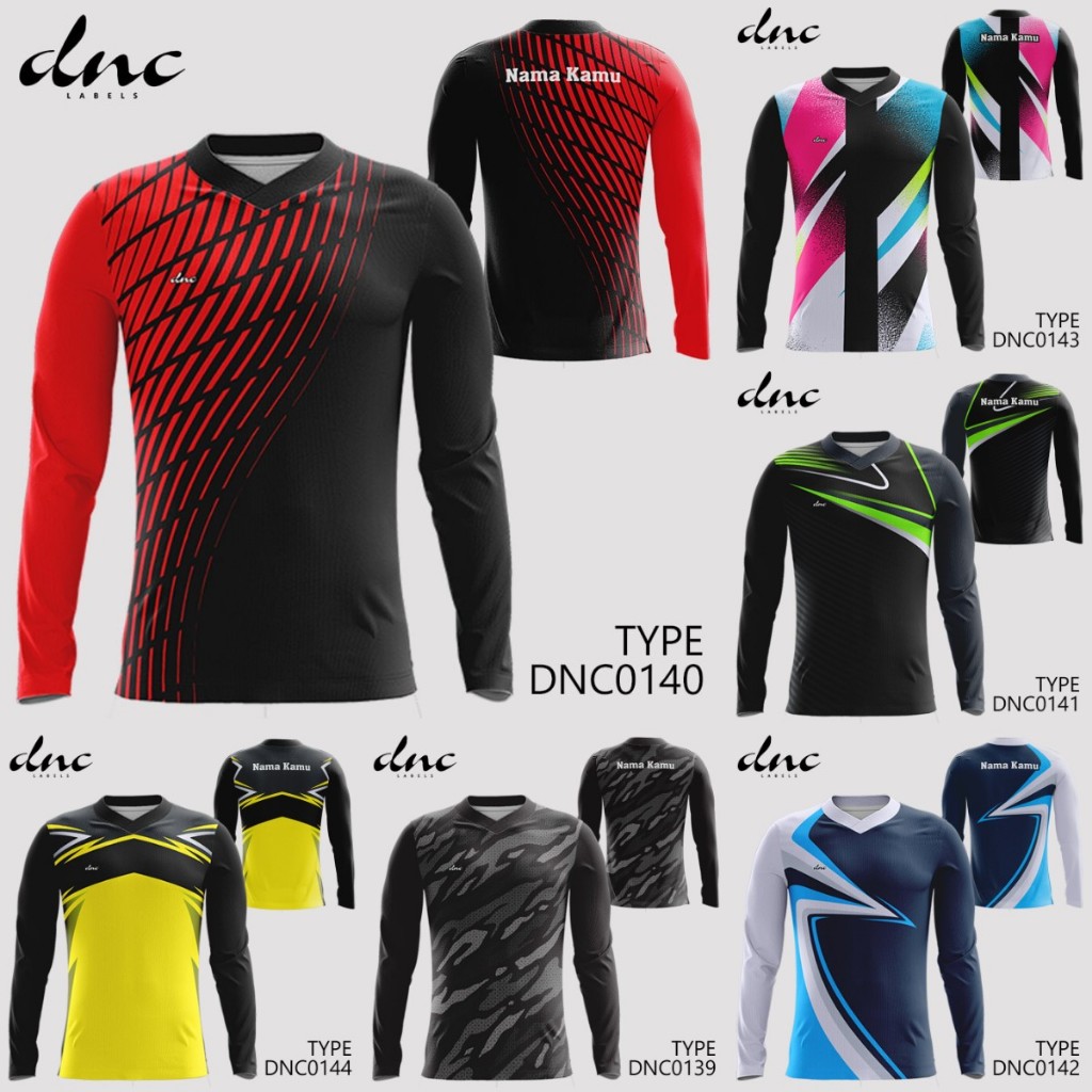 Kaos Jersey Sepeda Desain Keren Baju Jersey Gowes MTB 2021 2022 Bahan Premium Printing Lengan Panjan