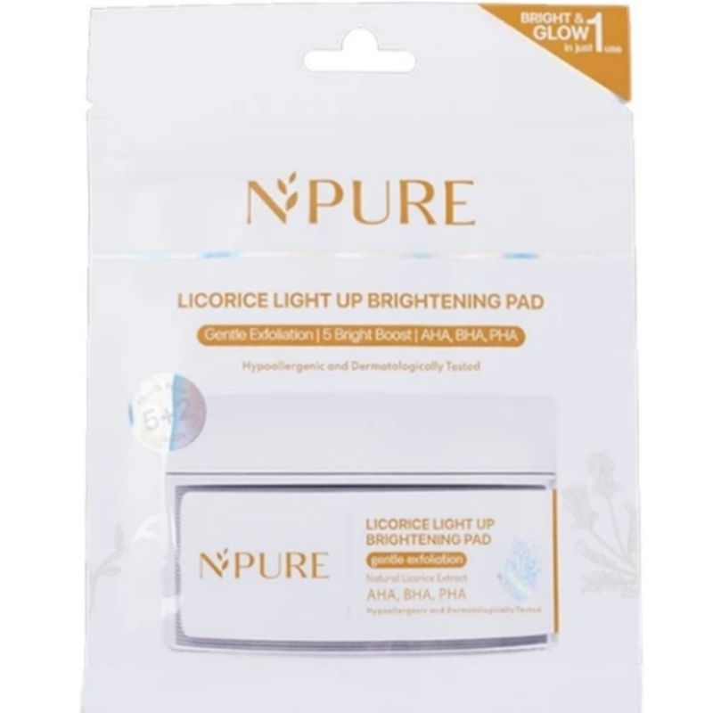 NPURE Locorice Brightening Pad