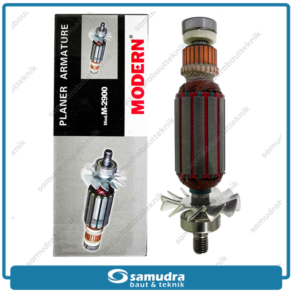 Armature Rotor Angker MODERN 2900 Mesin Pasah Serut Kayu Planer M-2900