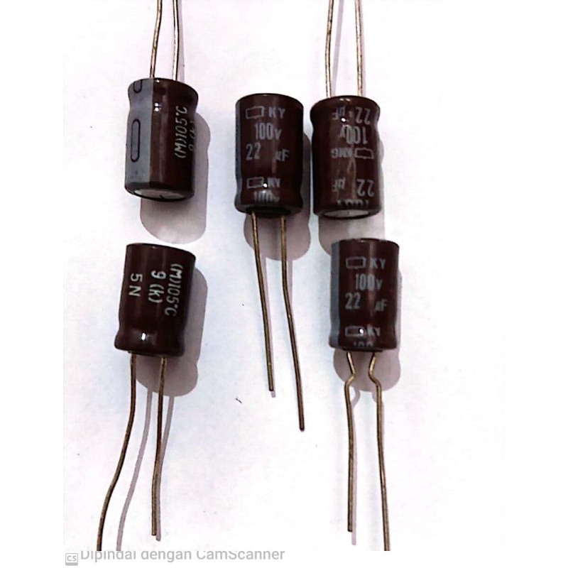 ELCO 22uf/100V / 100 biji