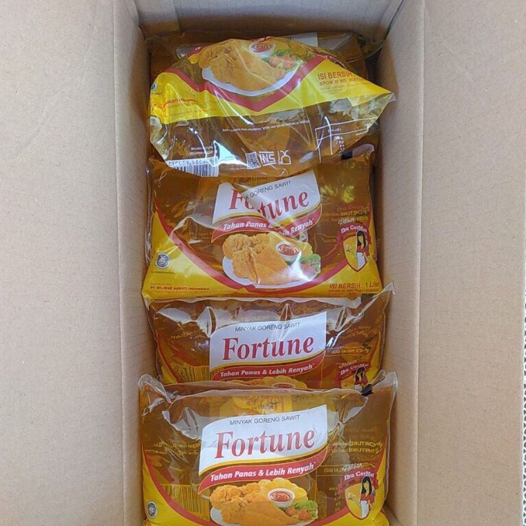 

Ready FORTUNE BANTAL MINYAK GORENG 1LITER 3588