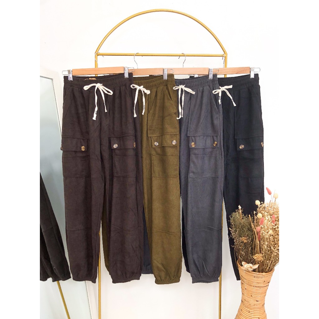 CELANA CORDUROY WANITA/CELANA JOGGER CORDUROY/CELANA KORDUROY KOREAN STYLE/CELANA JOGGER/CELANA JOGG