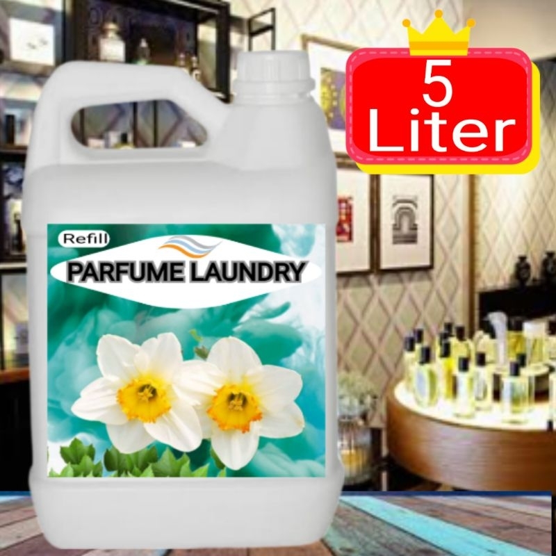 Parfum Laundry 5 liter Aroma MOLTO's PINK kualitas Grade S / PEWANGI PAKAIAN / PENGHARUM BAJU