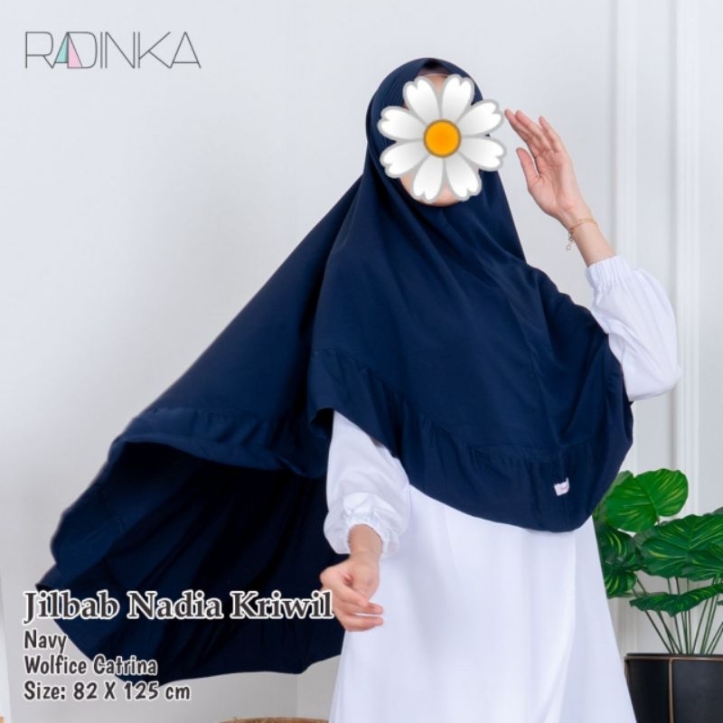Jilbab Nadia/Bahia Kriwil by Radinka