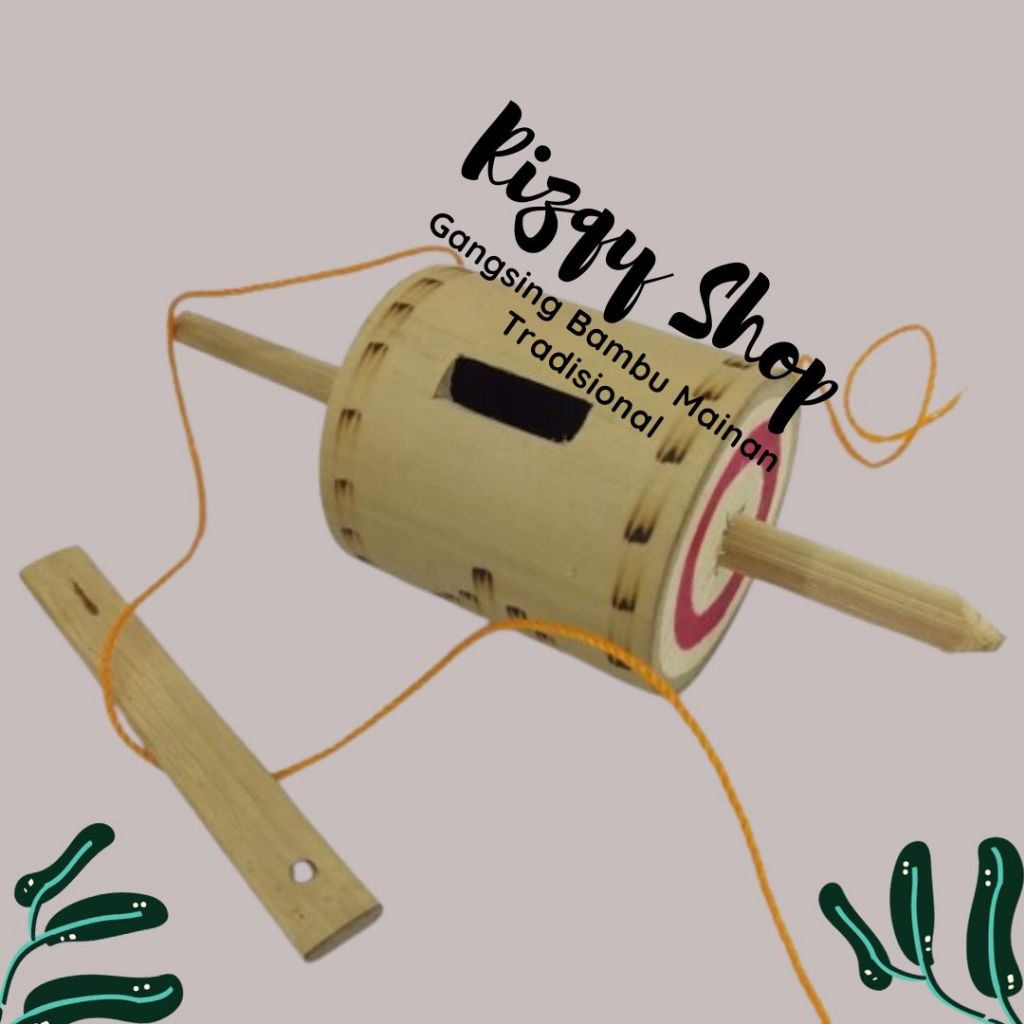 Gangsing Bambu Tradisional Bersuara/ Berbunyi Memiliki Suara Nyaring
