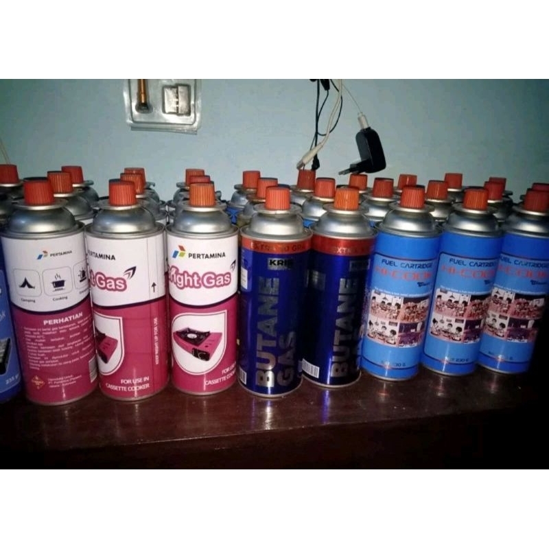 KALENG GAS PORTABLE KOSONG