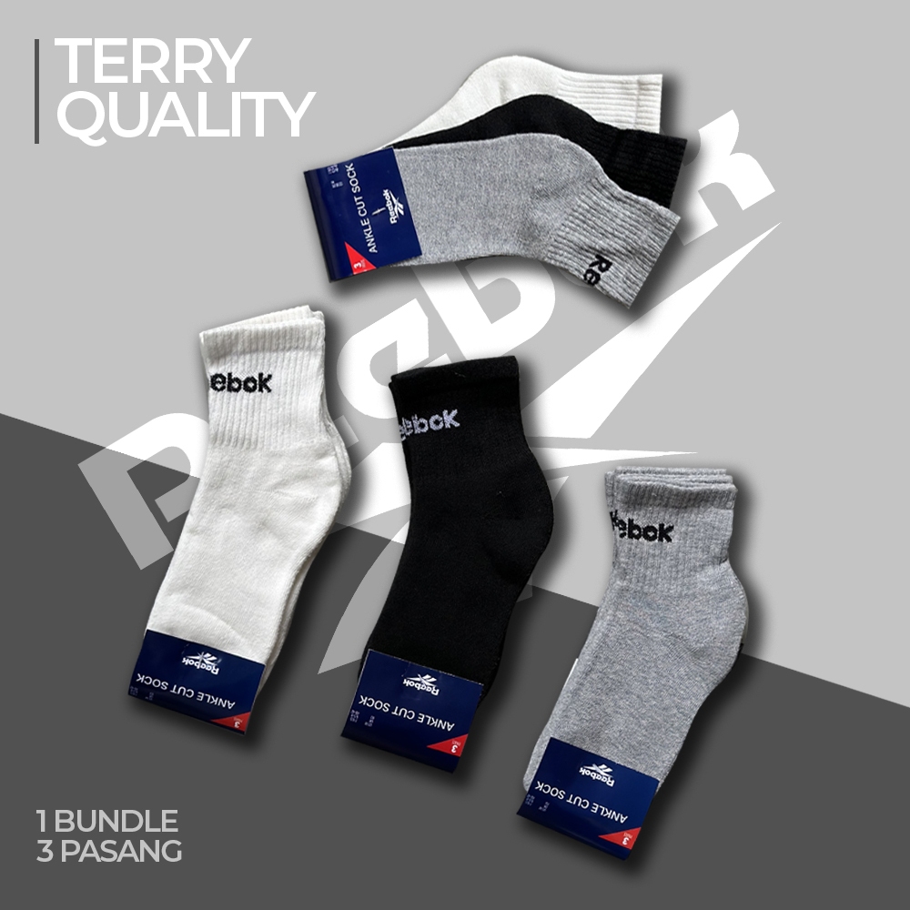 KAOS KAKI R.B/ KAOS KAKI REBOOK ORIGINAL BNWB/ KAOS KAKI REBOOK PANJANG/ KAOS KAKI REBOOK PRIA/ KAOS