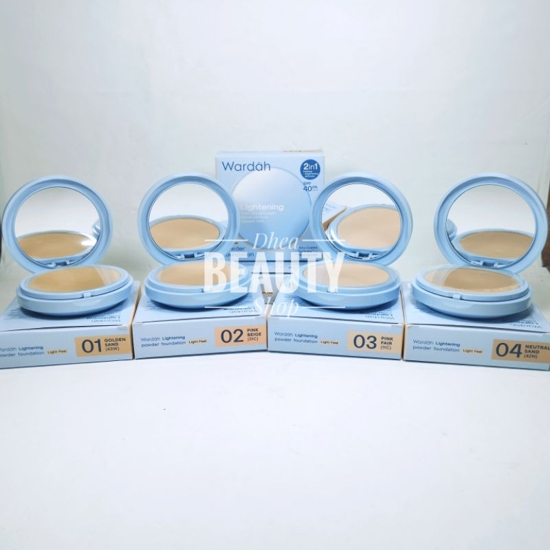 Bedak Wardah Two Way Cake