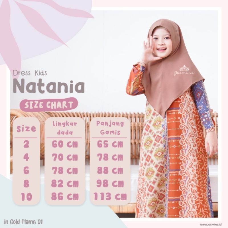 NATANIA DRESS KIDS JASMINE by LIDIAHADIWINOTO