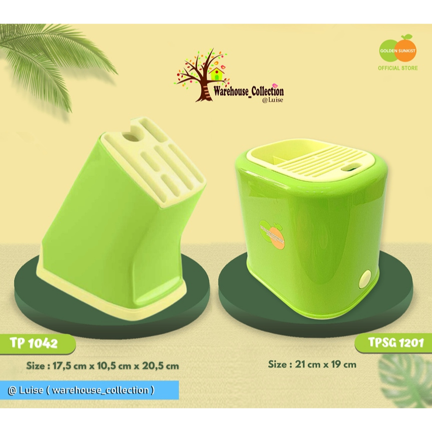 TEMPAT PISAU GOLDEN SUNKIST / TEMPAT PISAU DAPUR/ TEMPAT PISAU