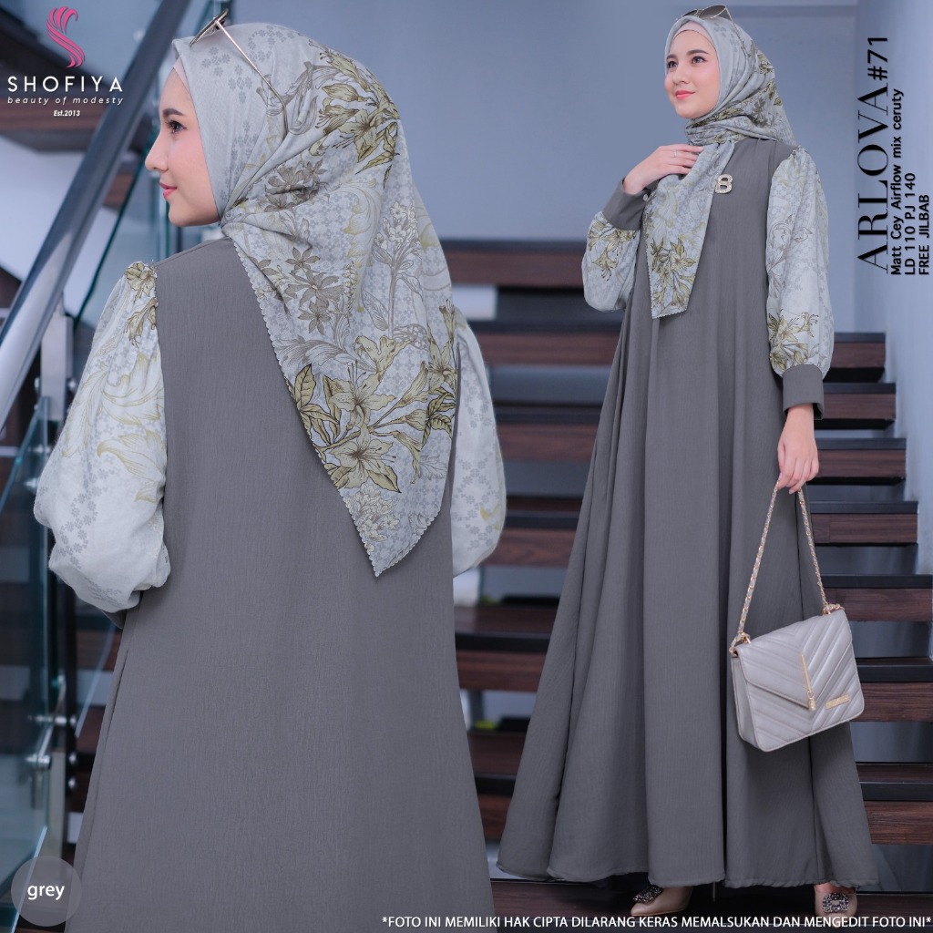 [SHOFIYA] ARLOVA #71 DRESS WANITA