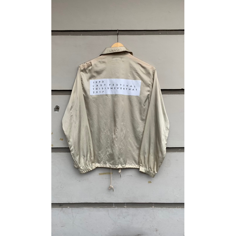 thisisneverthat coach jacket