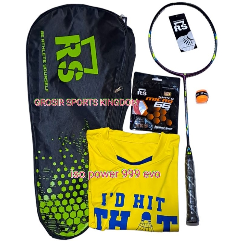 RAKET BADMINTON RS ISO POWER 999 EVO