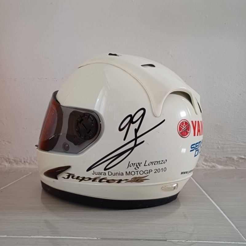 Helm Yamaha Full Face Edisi Lorenzo