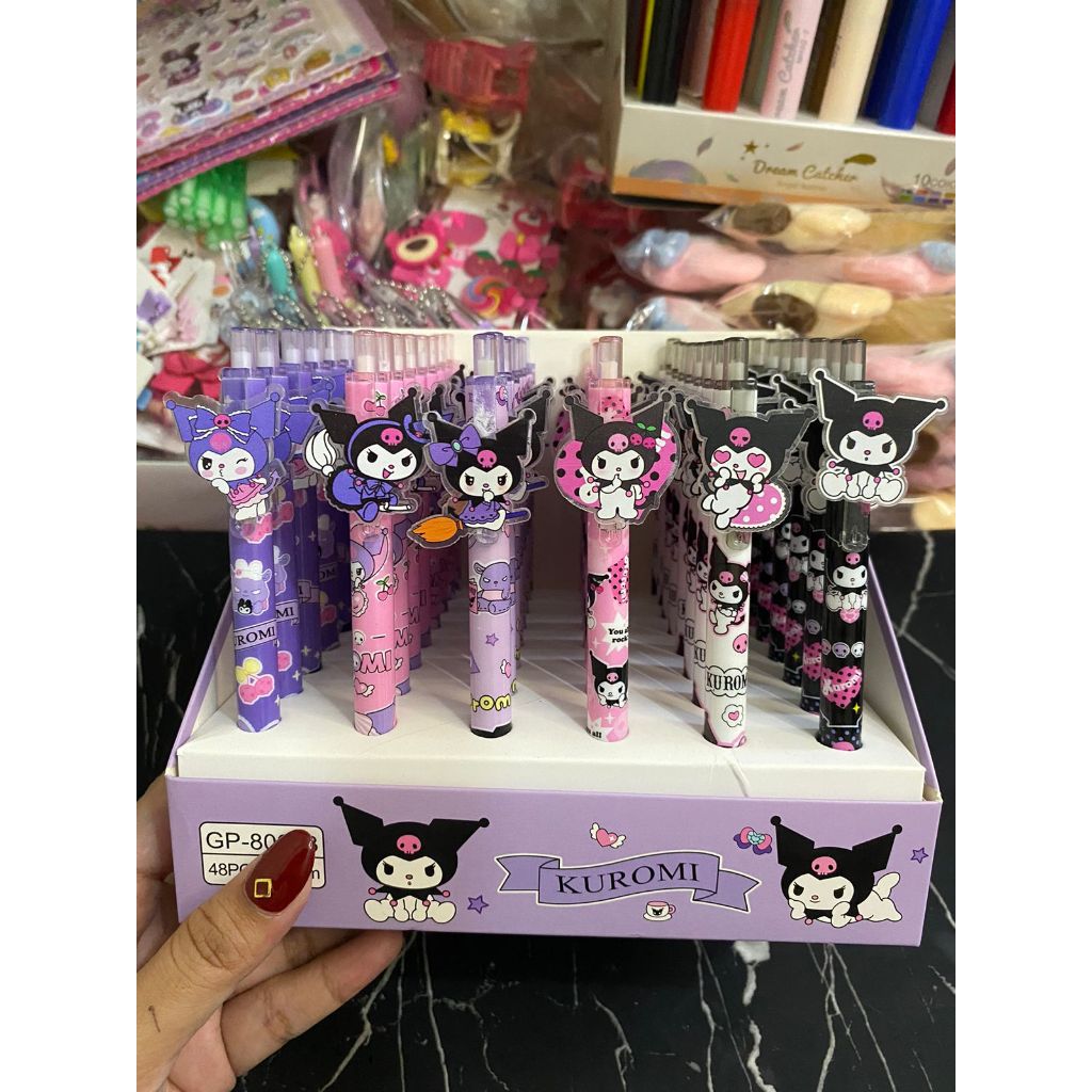 

PENA MEKANIK KARAKTER SANRIO KUROMI MELODY CINNAMOROLL