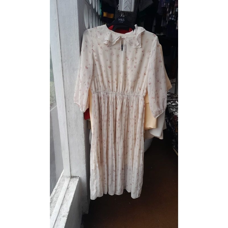 dres plisket bunga