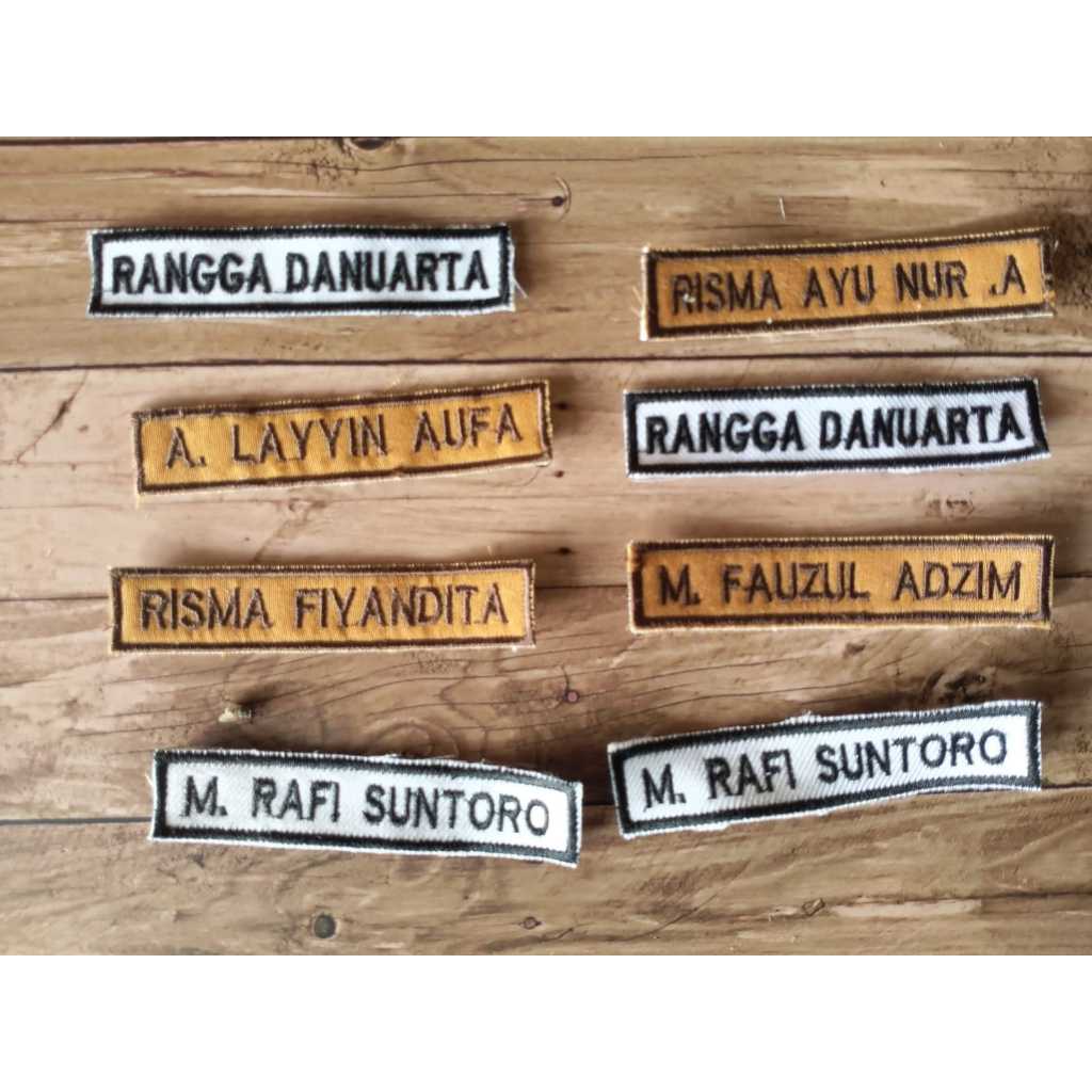 

NAMA DADA BORDIR SERAGAM SEKOLAH