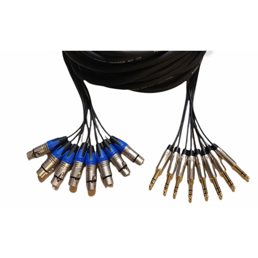 Kabel Snake LAD 8 ch - XLR Female to Jack Akai Stereo - 15 Meter
