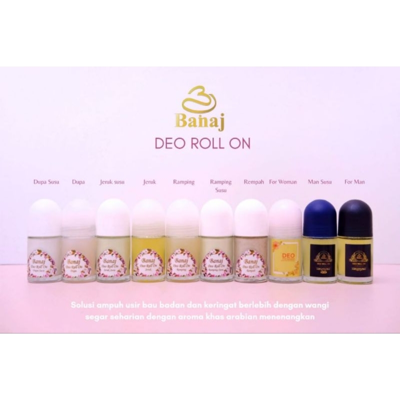 (FREE GIFT) DEO ROLL BANAJ / DEO BANAJ / DEODORANT ROLL BANAJ