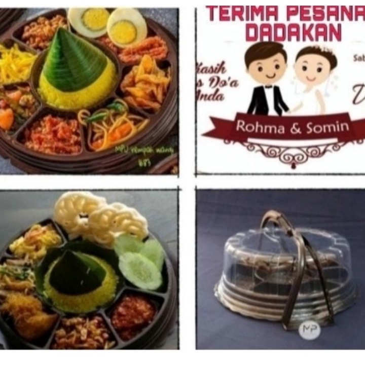 

QPYC8294 8.8 Tumpeng mini PREMIUM dari MPU REMPAH WANGI ALA RESTO BERGARANSI & FREE STICKER