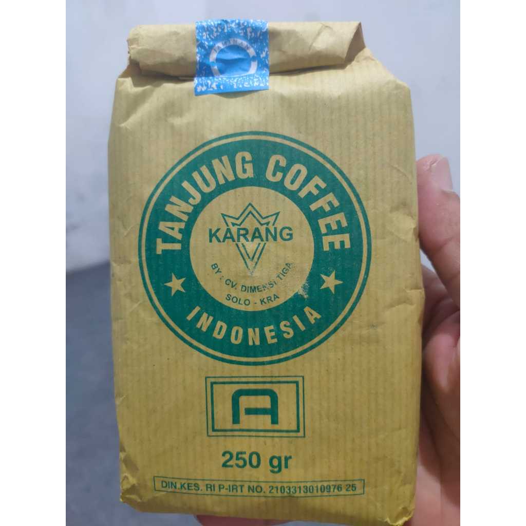 

Kopi Tanjung Karang Bubuk Cap Coffee Arabica - Tradisional - Traditional - Indonesia