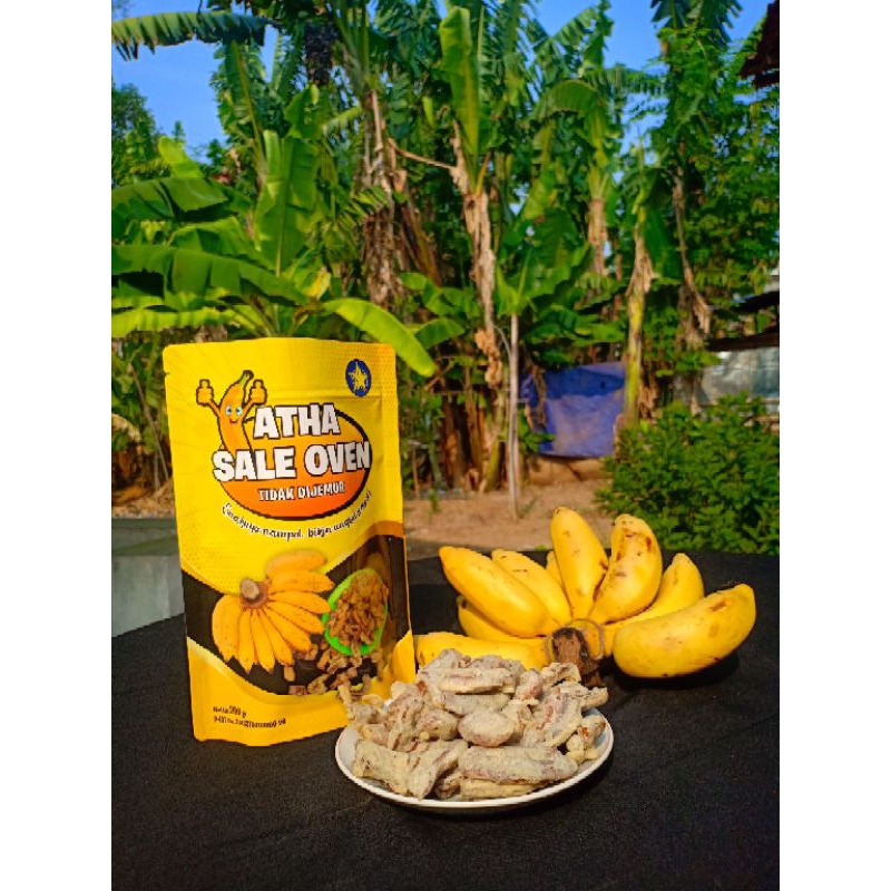 

sale pisang kering cap DUA BINTANG , Cemilan Khas Pekalongan