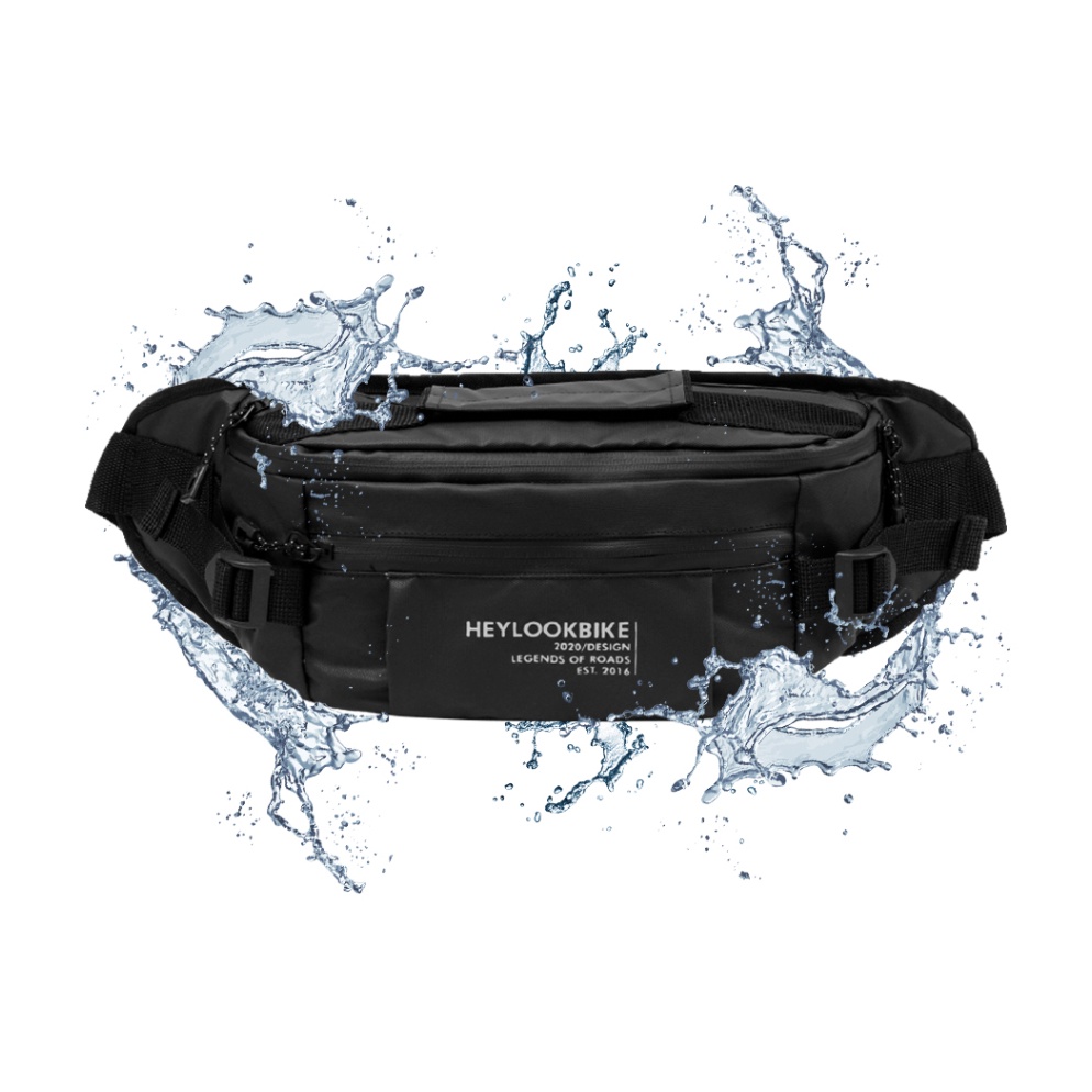 Langsung Kirim.. HEYLOOK Official - Tas Selempang Pria Waist Bag Sepeda WEASLEY Waterproof Waistbag 
