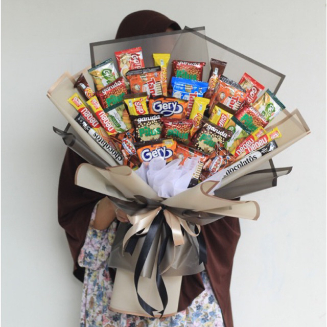 

Buket Snack Besar Jumbo Snack Bouquet ciki ciki