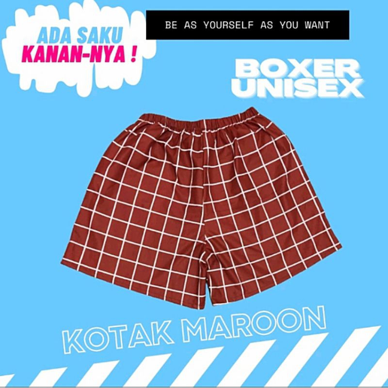 Boxer Celana pendek kantong samping BOXER PREMIUM CELANA KOLOR TERBARU