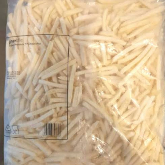 

DBLD1881 TERBARU kentang shoestring gogo 2 kg dan crinkle 2kg