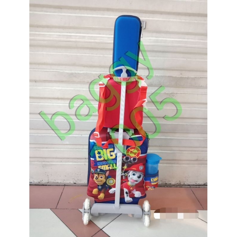 NEW DEALS TAS TROLI ANAK 3 IN 1 RODA 6 / KOPER ANAK RODA 6 / KOPER FIBER ANAK RODA 6 / KOPER RODA 4.
