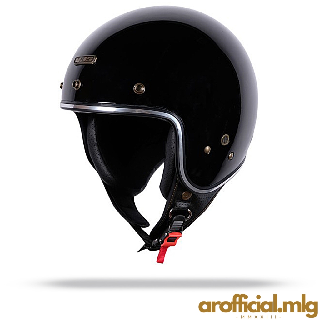 HELM BOGO RETRO NJS NR-80S LIST CHROME ORIGINAL