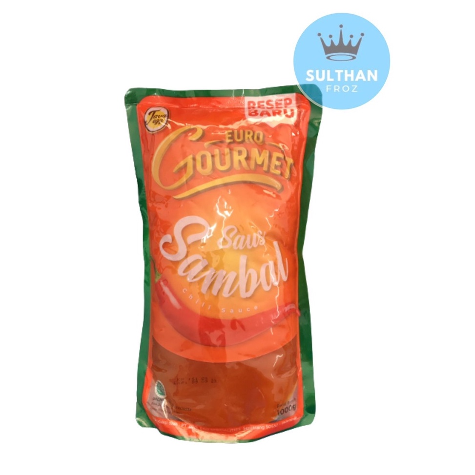 

[☠L94&] EURO GOURMET SAUS SAMBAL 1 KG [24]